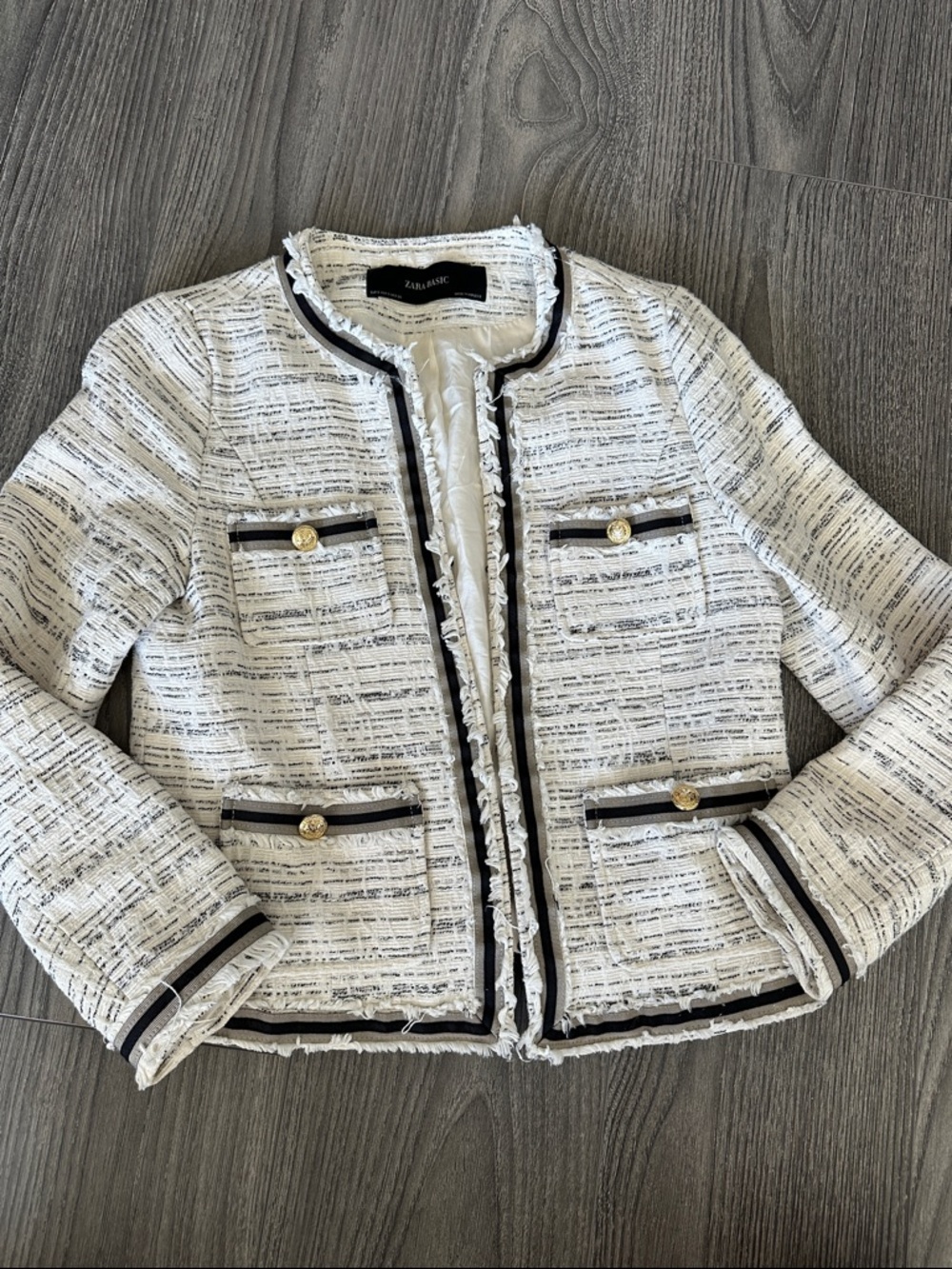 Zara Jacket - Tweed Style